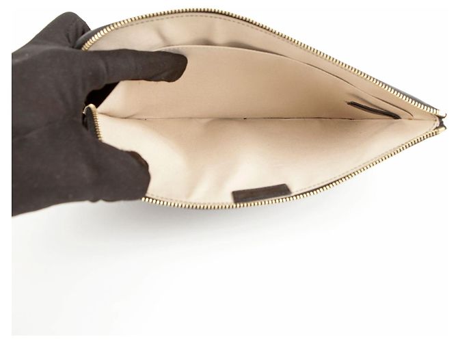 Chloé Portafoglio con zip e tracolla con logo Nero - vista 10