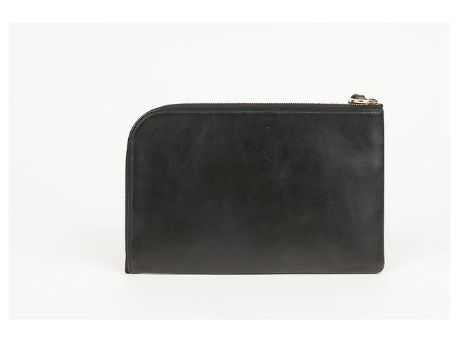 Chloé Portafoglio con zip e tracolla con logo Nero - vista 3