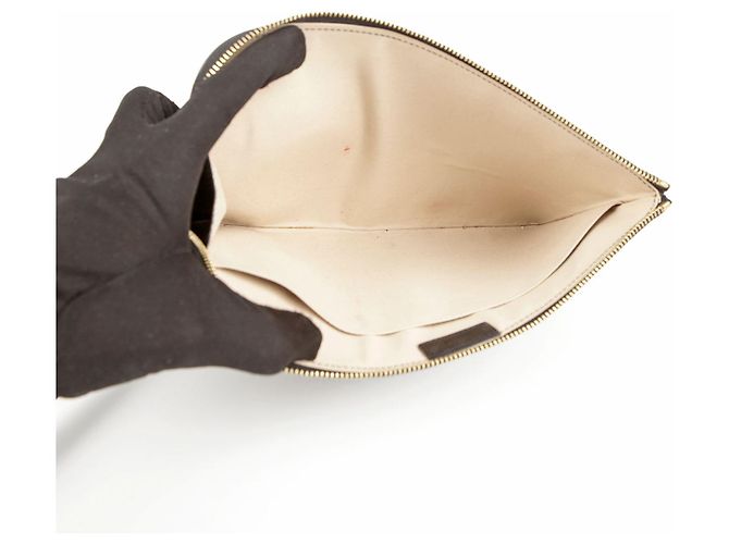 Chloé Portafoglio con zip e tracolla con logo Nero - vista 9