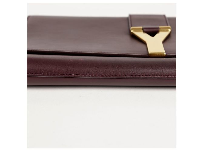 Saint Laurent Clutch Chic con Patta Rosso - vista 14