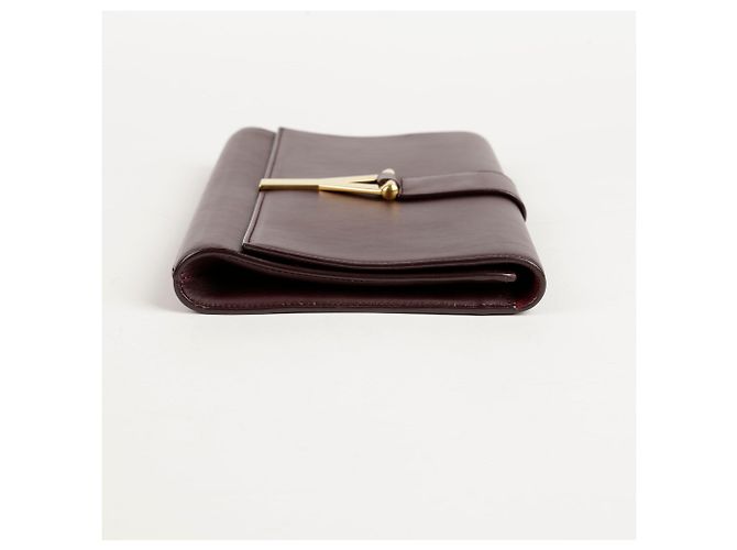 Saint Laurent Clutch Chic con Patta Rosso - vista 15