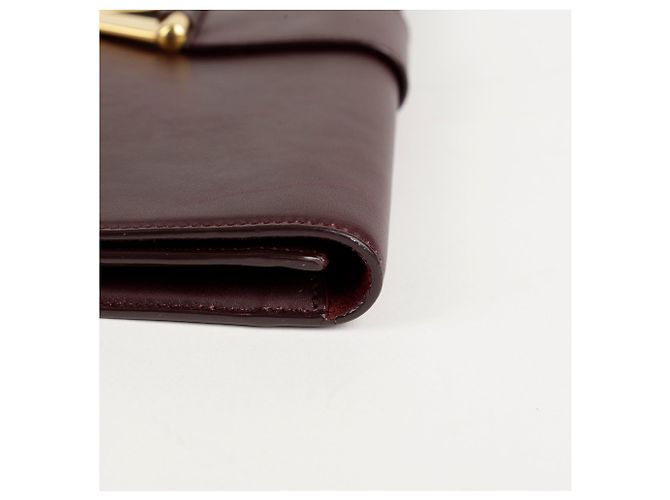 Saint Laurent Clutch Chic con Patta Rosso - vista 16