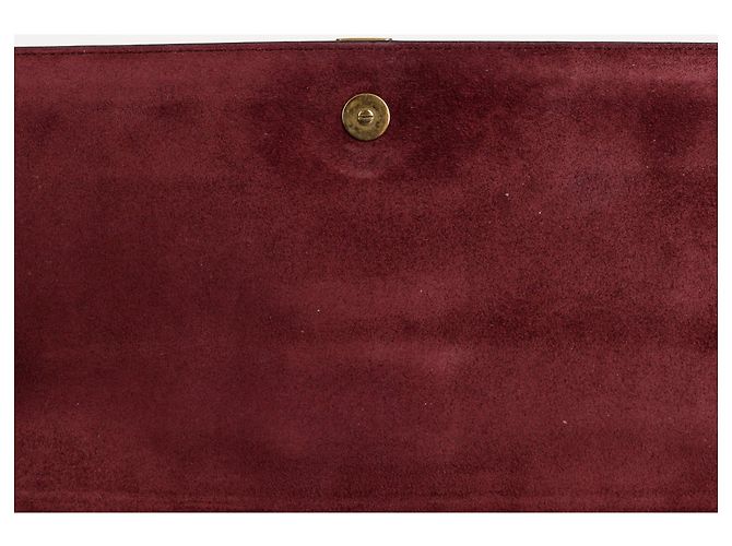 Saint Laurent Clutch Chic con Patta Rosso - vista 17