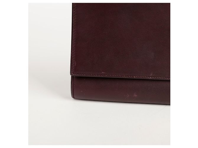 Saint Laurent Clutch Chic con Patta Rosso - vista 6