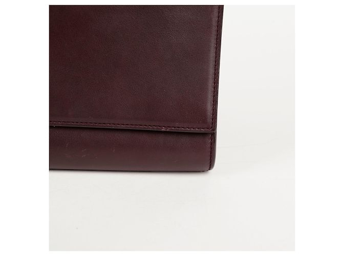Saint Laurent Clutch Chic con Patta Rosso - vista 7