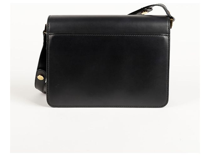 Marni Borsa a spalla e crossbody media Trunk Nero - vista 7
