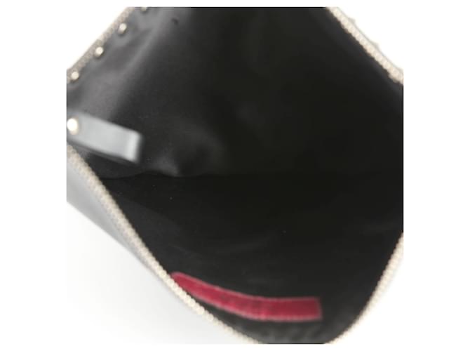Valentino Clutch Rockstud Nero - vista 10
