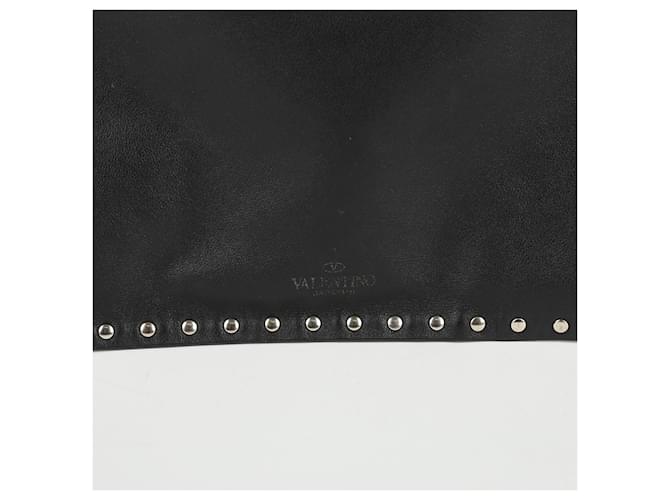 Valentino Clutch Rockstud Nero - vista 4