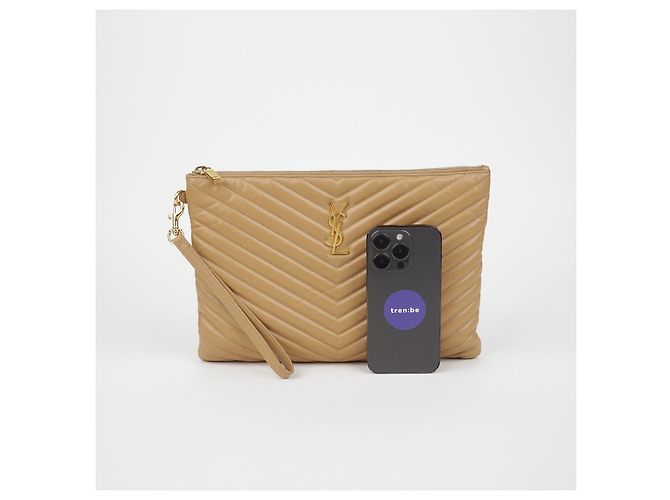 Saint Laurent Monogramm-Tablet-Tasche - Ansicht 10