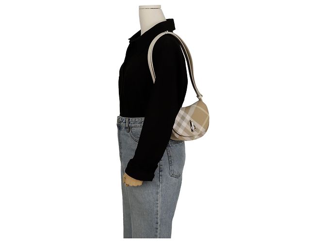 Burberry Mini borsa a spalla Locking Horse Marrone - vista 10