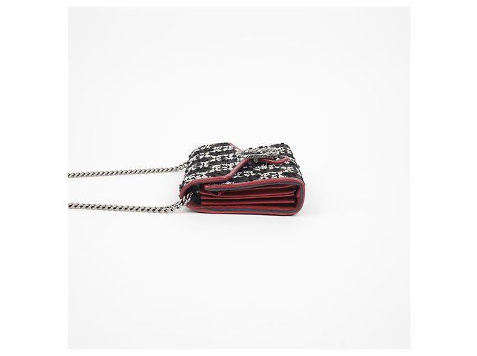 Gucci Borsa a tracolla incrociata Dionysus Chain Nero - vista 5