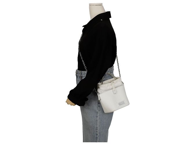 Maison Martin Margiela Piccola borsa a secchiello a spalla - vista 17