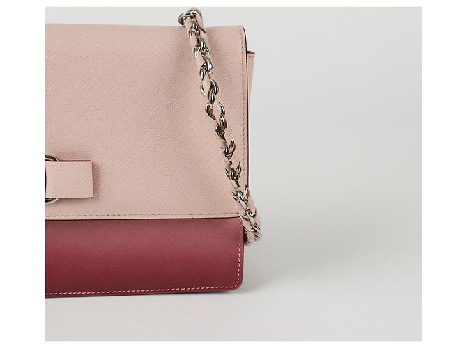 Salvatore Ferragamo Genie Medium Schulter-Crossbody-Tasche Pink - Ansicht 3