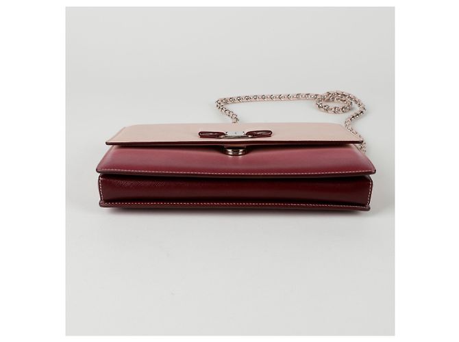 Salvatore Ferragamo Genie Medium Schulter-Crossbody-Tasche Pink - Ansicht 8