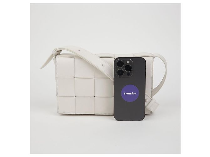 Bottega Veneta Bolso cruzado Cassette Blanco - vista 10