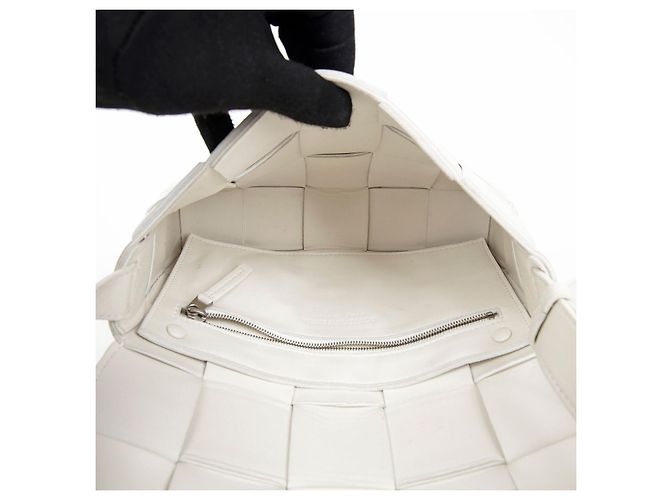 Bottega Veneta Bolso cruzado Cassette Blanco - vista 13