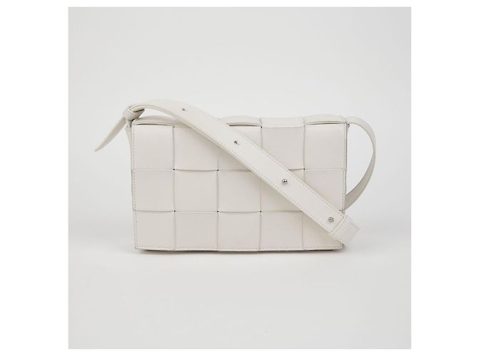 Bottega Veneta Bolso cruzado Cassette Blanco - vista 2