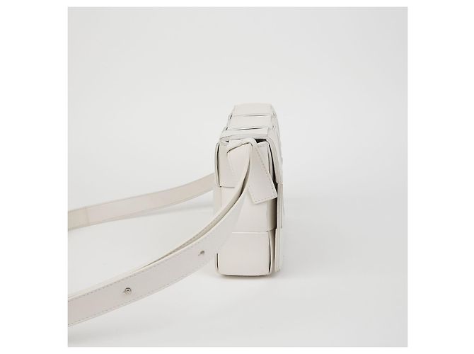 Bottega Veneta Bolso cruzado Cassette Blanco - vista 6