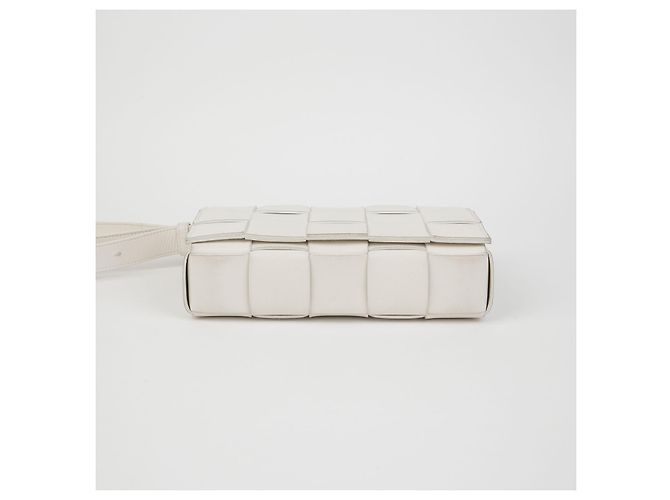 Bottega Veneta Bolso cruzado Cassette Blanco - vista 7