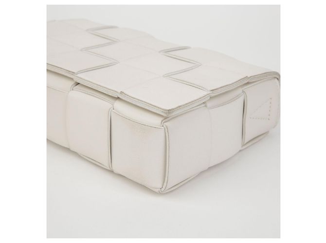 Bottega Veneta Bolso cruzado Cassette Blanco - vista 9