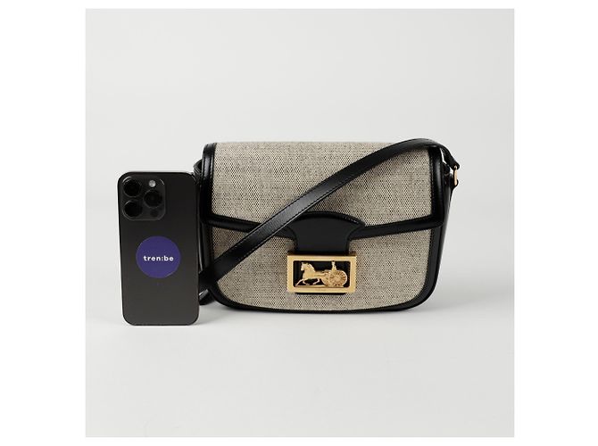 Céline Borsa a tracolla media Selkie Nero - vista 8