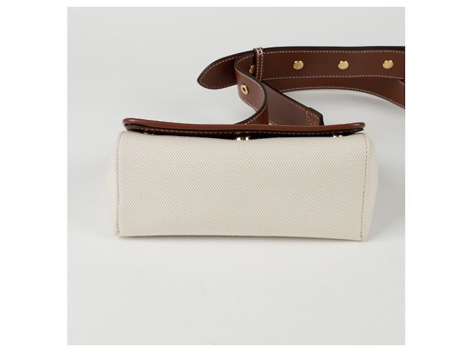 Burberry Borsa a tracolla Hosperi Small Bianco - vista 8