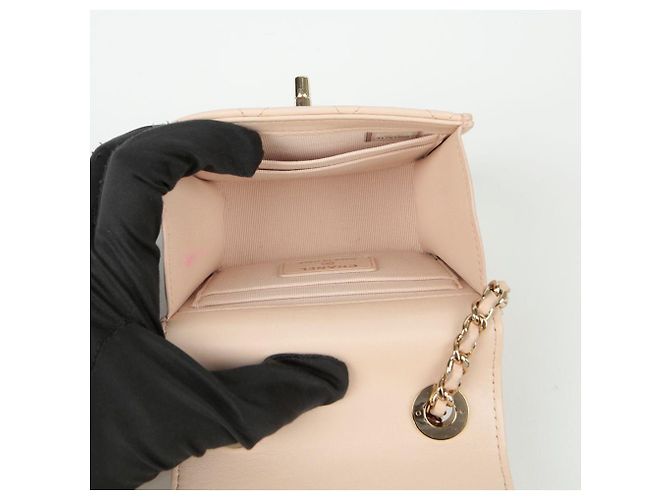 Trendy CC Chanel Borsa a spalla incrociata mini CC alla moda Rosa - vista 14