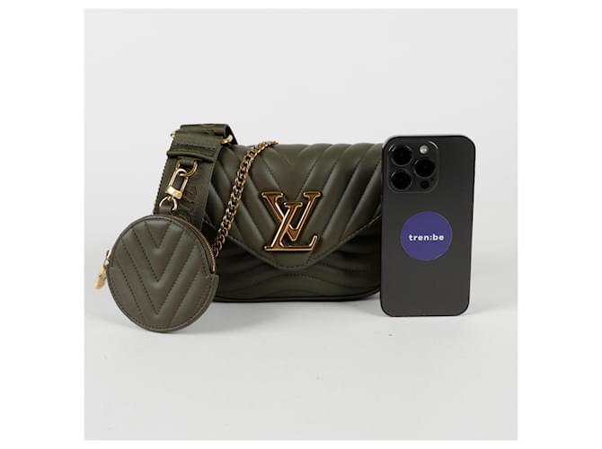Louis Vuitton Borsa a tracolla Multi Pouch New Wave Marrone - vista 10