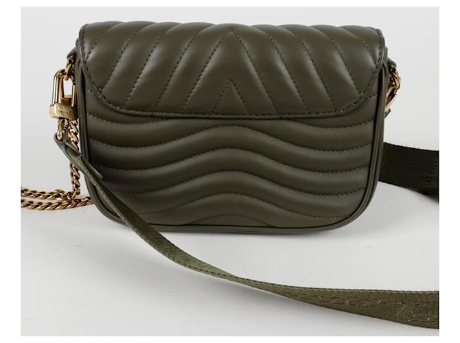 Louis Vuitton Borsa a tracolla Multi Pouch New Wave Marrone - vista 5