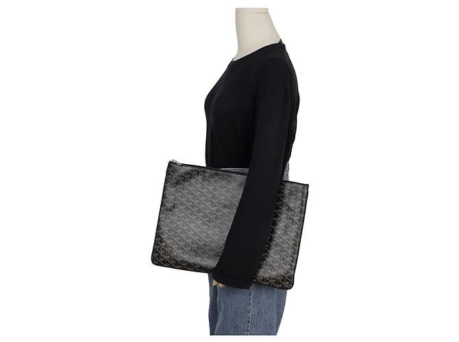 Goyard Sena GM Clutch Nero - vista 13