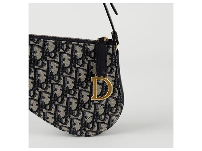 Dior Pochette Saddle Rodeo Blu - vista 2