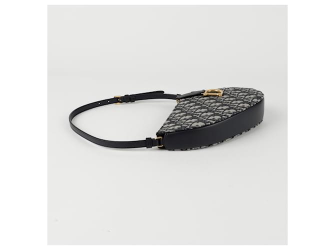 Dior Pochette Saddle Rodeo Blu - vista 4