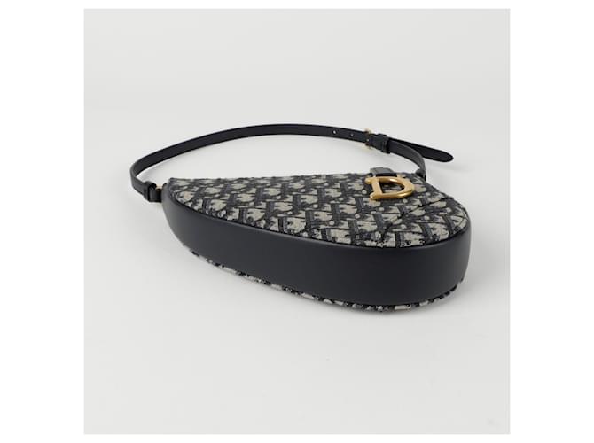 Dior Pochette Saddle Rodeo Blu - vista 5