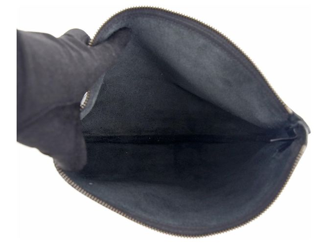 Gucci Clutch portafoglio con stampa logo Nero - vista 6