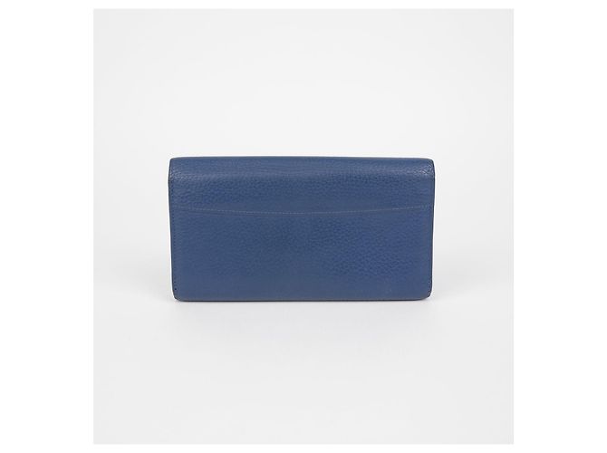 Louis Vuitton Cartera Larga Capucines Azul - vista 4