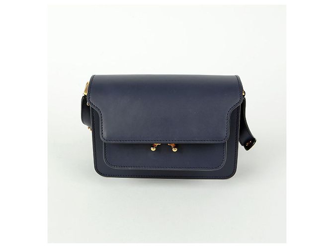 Marni Trunk Mini Umhängetasche Blau - Ansicht 2