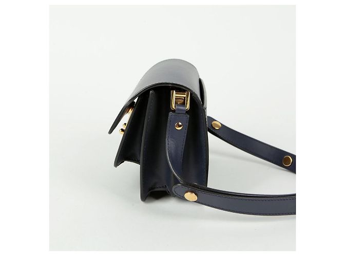 Marni Trunk Mini Umhängetasche Blau - Ansicht 5