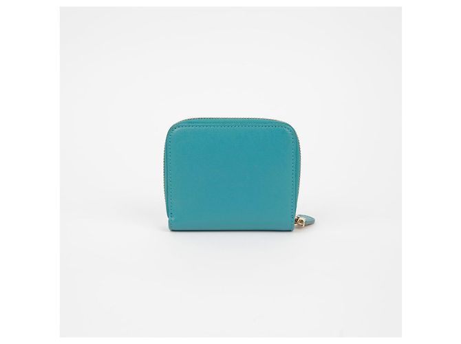 Salvatore Ferragamo Billetera bi-fold Gancini Verde - vista 5
