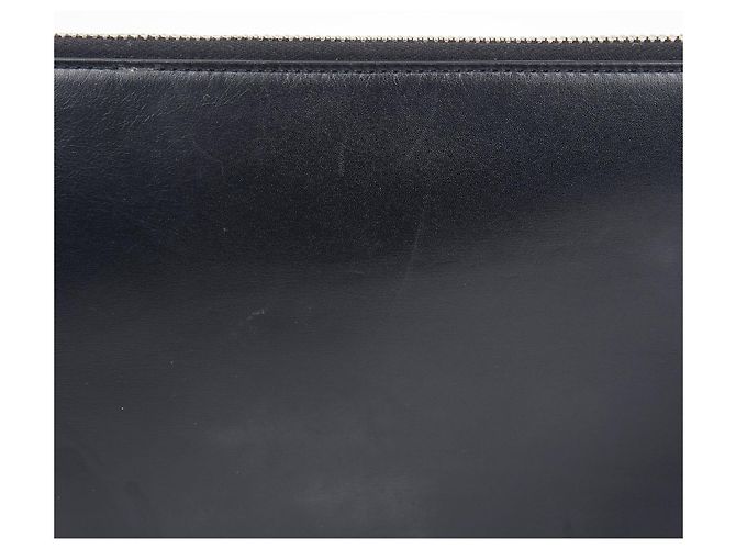 Saint Laurent Monogramm-Tablet-Tasche Schwarz - Ansicht 6