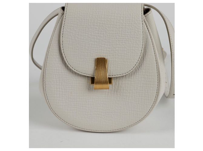 Bottega Veneta Borsa a tracolla in pelle Palmellato Bianco - vista 2