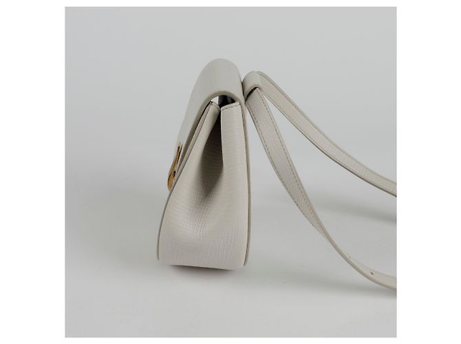 Bottega Veneta Borsa a tracolla in pelle Palmellato Bianco - vista 3