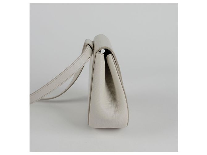Bottega Veneta Borsa a tracolla in pelle Palmellato Bianco - vista 7