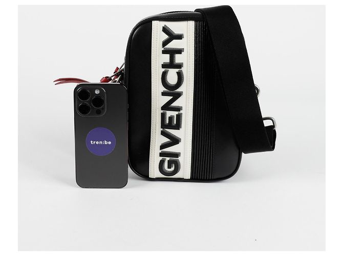 Givenchy Bolsa transversal com logo Preto - vista 7