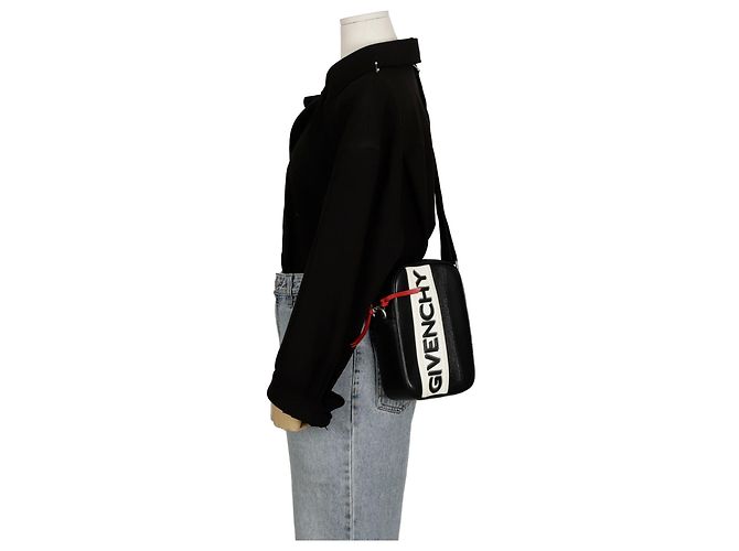 Givenchy Bolsa transversal com logo Preto - vista 9