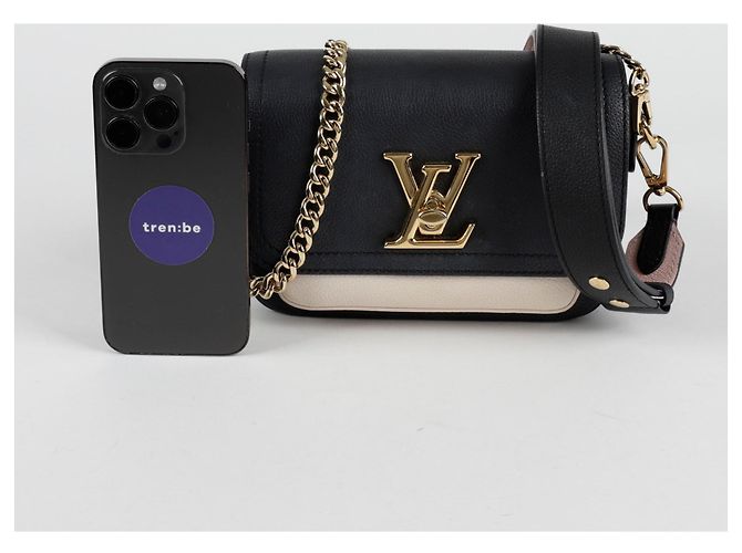 Louis Vuitton Bolso cruzado Lock Me Tender Negro - vista 12