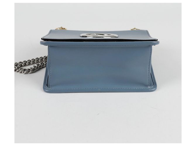 Fendi Borsa a tracolla piccola Kan Blu - vista 6