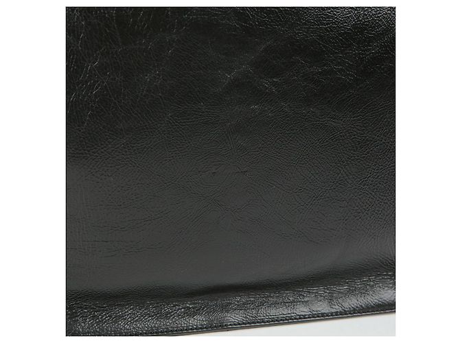 Chanel Borsa Shopper Tote con Logo CC da Spalla Nero - vista 4