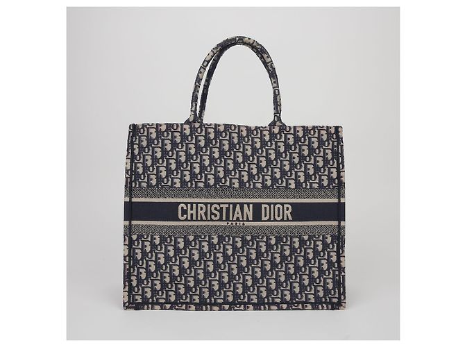 Book Tote Dior Große Tote Bag Book Blau - Ansicht 2