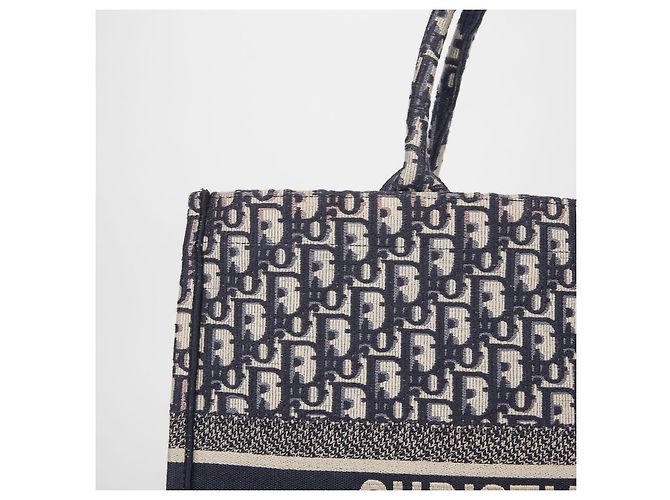 Book Tote Dior Große Tote Bag Book Blau - Ansicht 3