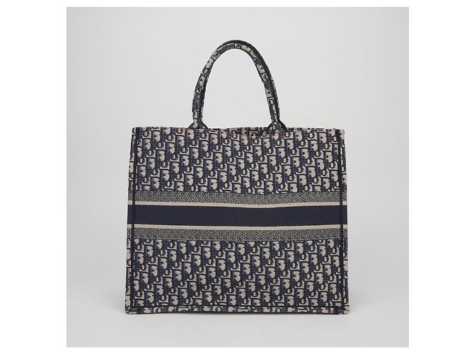 Book Tote Dior Große Tote Bag Book Blau - Ansicht 7